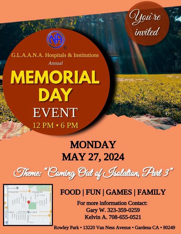 GLA Area H&I Annual Memorial Day Event Southern California Region of