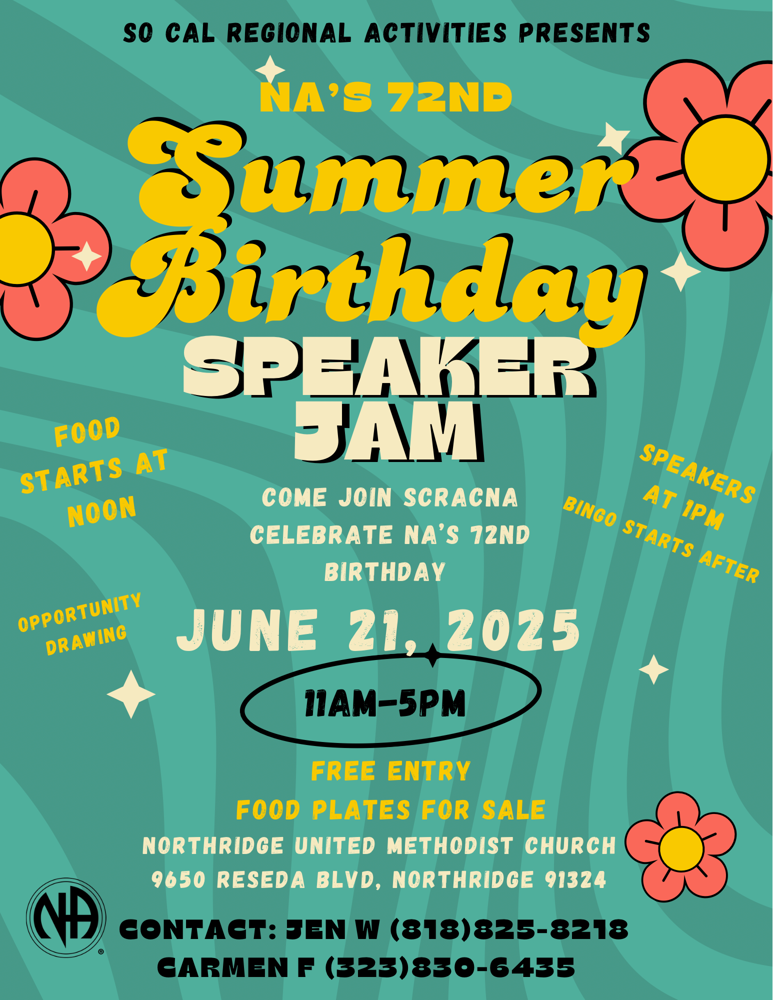 Summer Birthday Speaker Jam